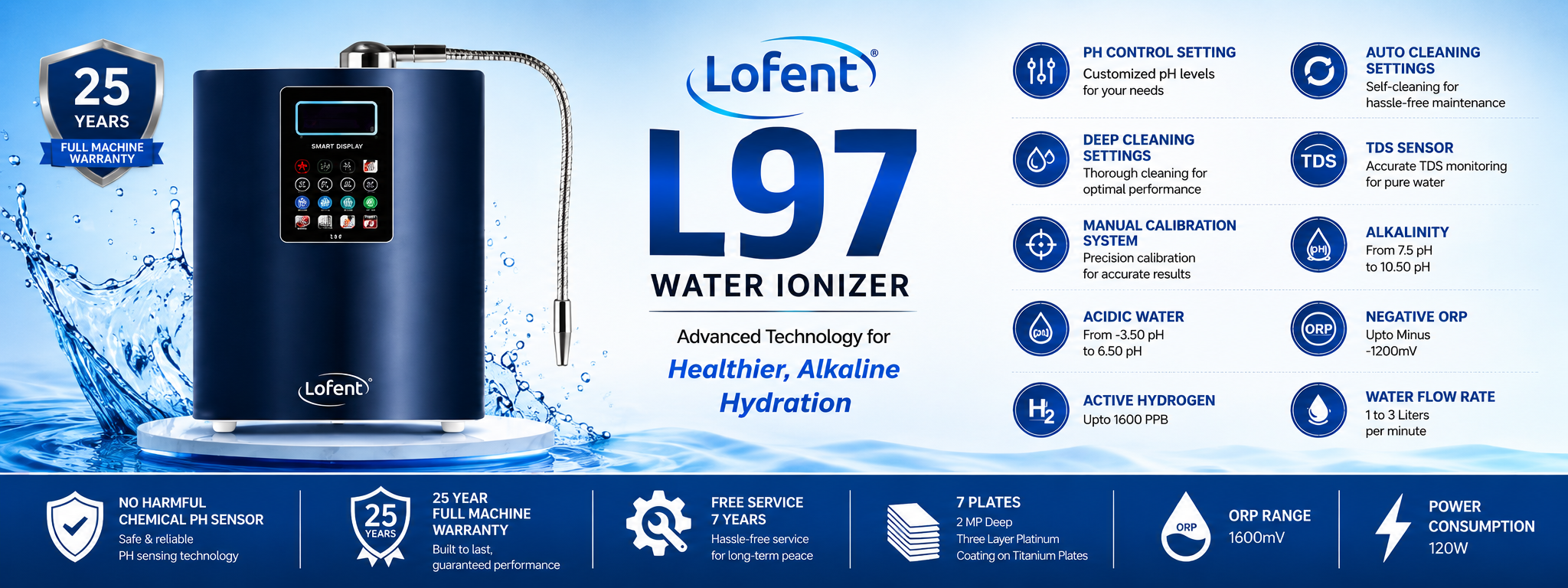 L97 Water Ionizer